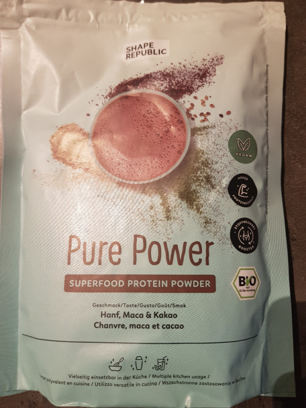 pure power  superfood protein powder, hanf kako von 2yvi2 | Hochgeladen von: 2yvi2