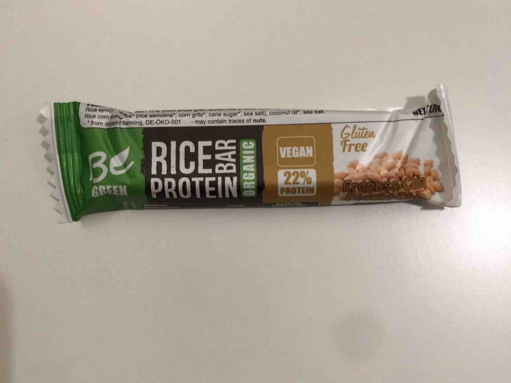 Rice Protein Bar, Erdnuss-Chia von BFG | Hochgeladen von: BFG