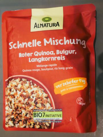 Schnelle Mischung Roter Quinoa, Bulgur, Langlkornreis | Hochgeladen von: aoesch