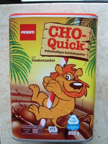 Cho-Quick Kakaohaltiges Getränkepulver mit Traubenzucker | Hochgeladen von: Pummelfee71