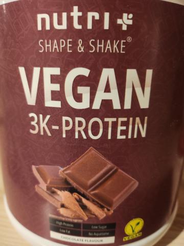 nutri+ shape&shake VEGAN 3K-PROTEIN (Chocolate Flavour) von  | Hochgeladen von: Yaseneko