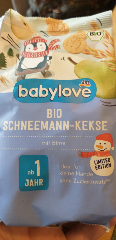 Bio Schneemann-Kekse, mit Birne von Zibbel71 | Hochgeladen von: Zibbel71