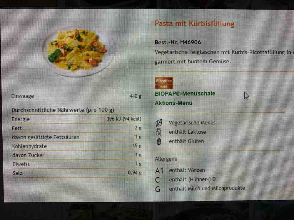 Pasta mit Kürbisfüllung von Baba174 | Hochgeladen von: Baba174