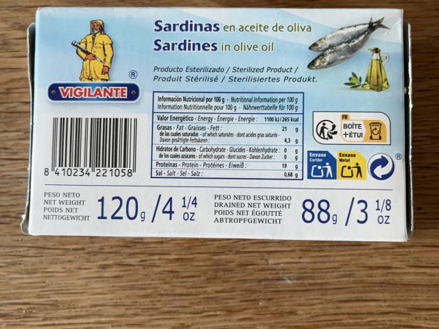 Sardinas, en aceite de Olivia von Immofix | Hochgeladen von: Immofix Sardinas, en aceite de Olivia von Immofix | Hochgeladen von: Immofix
