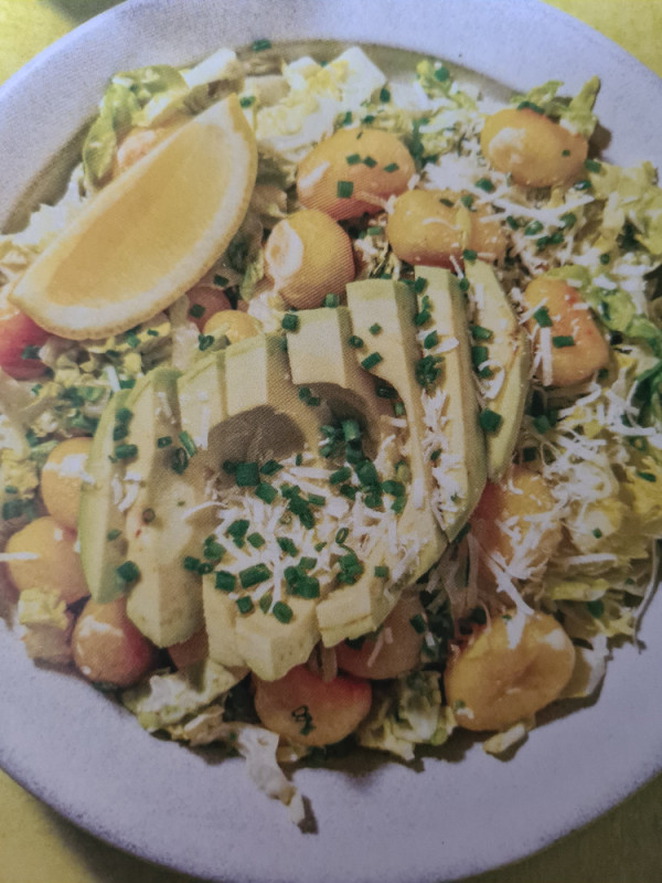 Gnocchi-Salat, mit selbst gemachtem Caesar-Dressing von Maikedie | Hochgeladen von: Maikedieerste