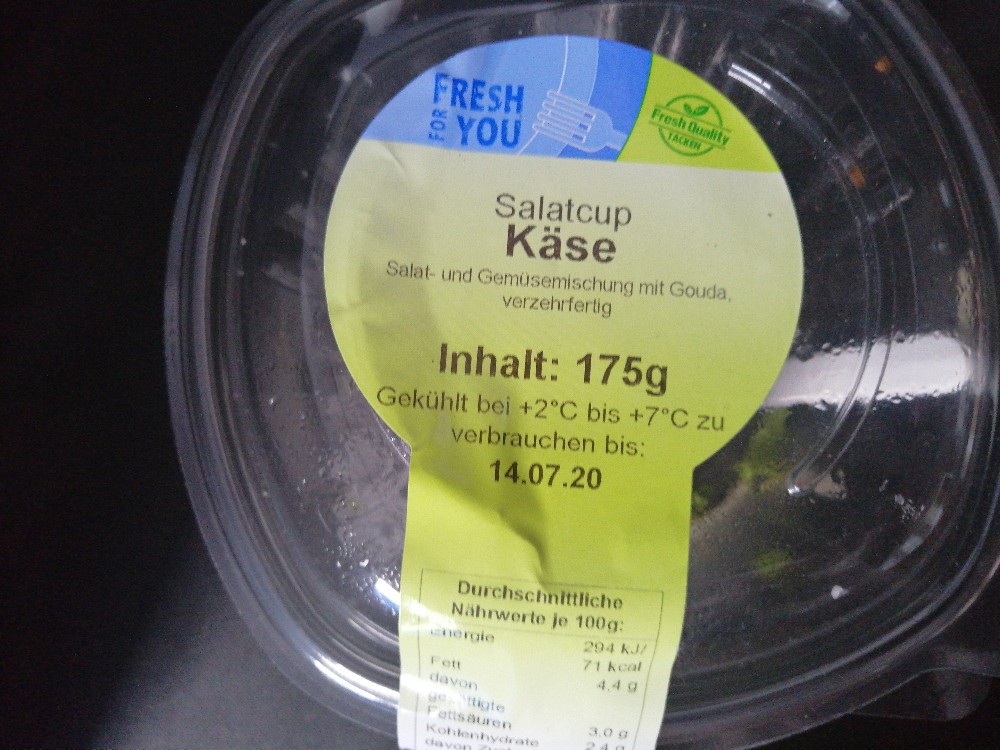 Salatcup Käse, fresh for you von sservaes | Hochgeladen von: sservaes