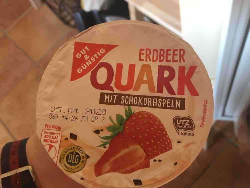 Erdbeer Quark mit Schokoraspeln von Chavava | Hochgeladen von: Chavava