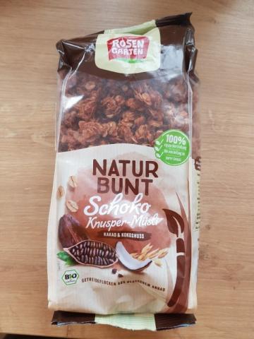 Naturbunt Schoko Knuspermüsli, Kakao & Kokosnuss von kitmos | Hochgeladen von: kitmos