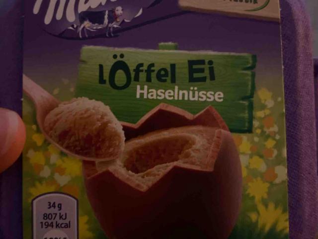 Milka Löffel Ei, Haselnüsse von hubsala | Hochgeladen von: hubsala