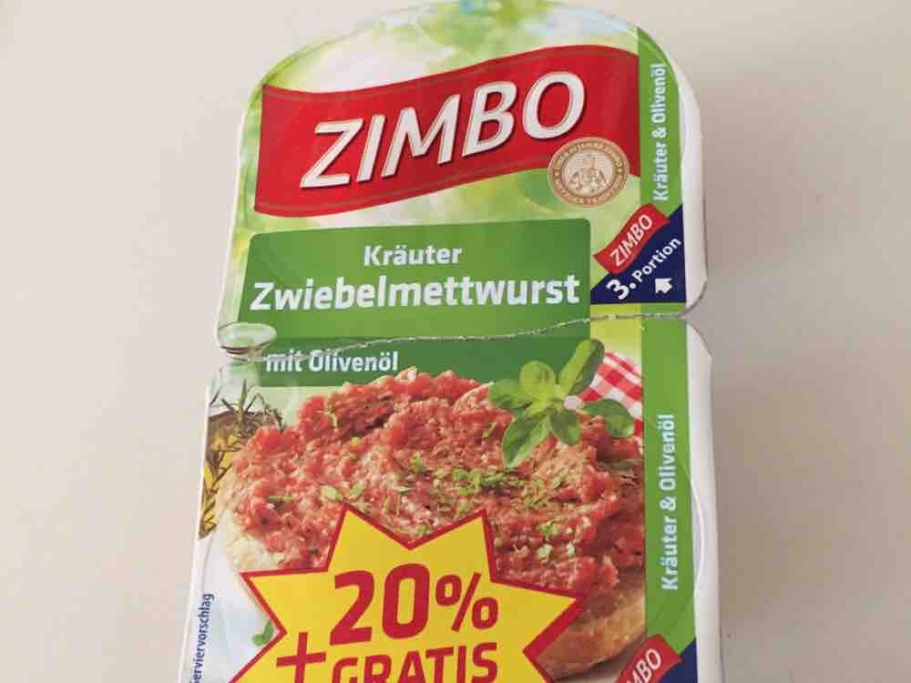 Zimbo, Zwiebelmett Kalorien - Wurst und Fleischwaren - Fddb