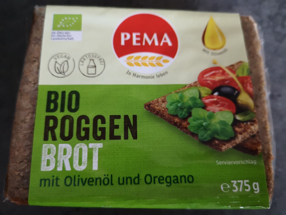 Bio Roggenbrot, Mit Olivenöl und Oregano von benarnold | Hochgeladen von: benarnold