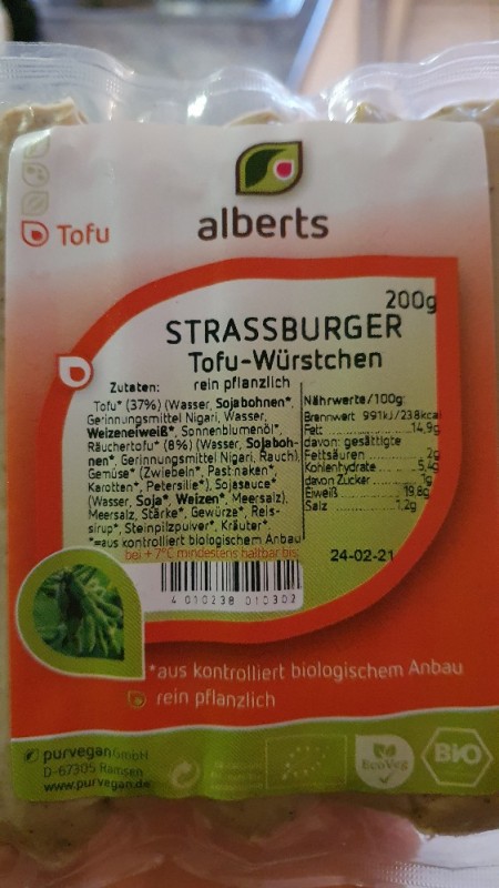 Straßburger Tofu-Würstchen, vegan von anmablu | Hochgeladen von: anmablu