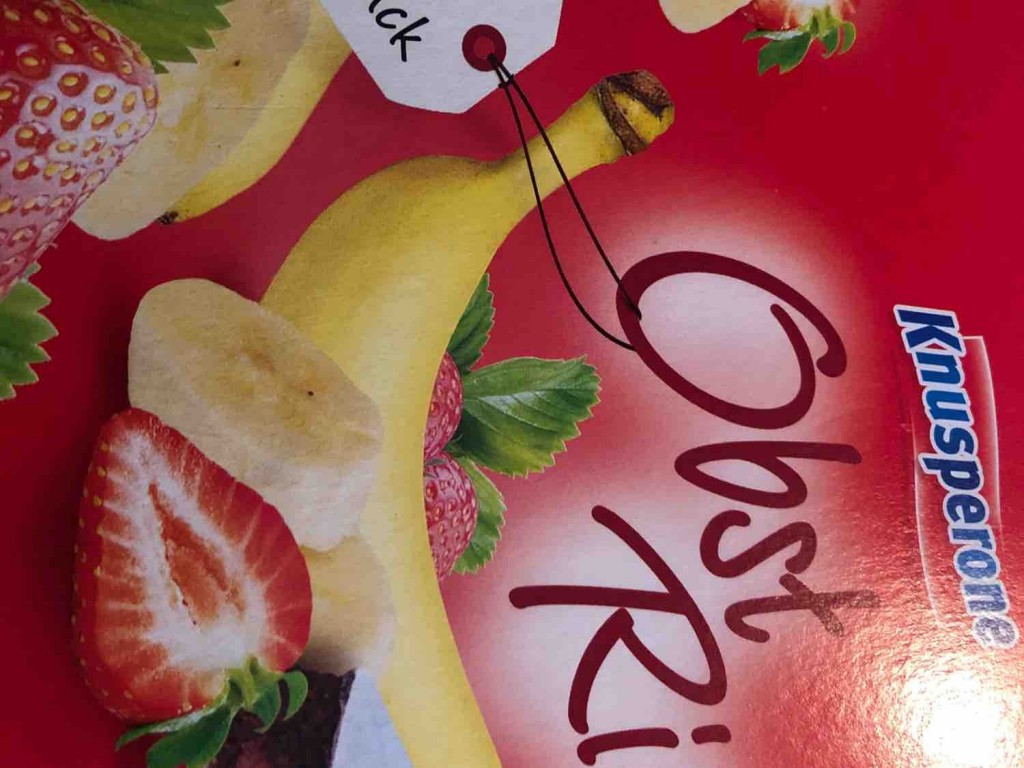 Knusperone, Obst Riegel, Erdbeer Banane Kalorien - Fruchtriegel - Fddb
