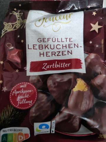 Gefüllte Lebkuchen Herzrn, Zartbitter ( mit Aprikosenfrucht Füll | Hochgeladen von: MagtheSag