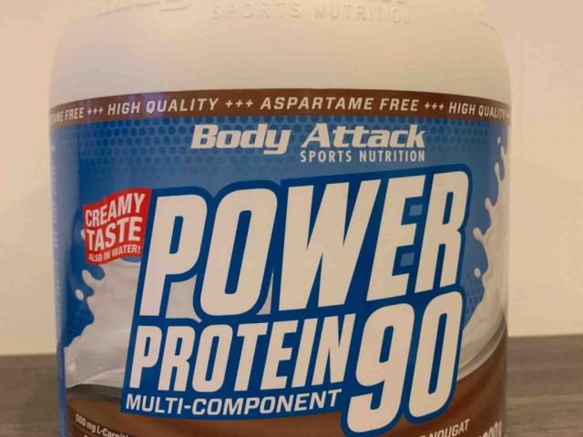 Body Attack Power Protein 90, Chocolate Nut - Nougat Cream  von  | Hochgeladen von: Sven F.