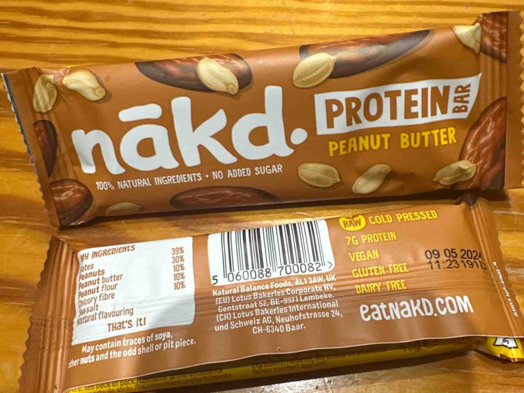 Protein Bar Peanut Butter, 100% Natural, no added sugar von Anna | Hochgeladen von: Anna0612