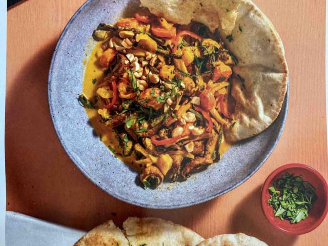Gelbes Curry mit buntem Ofengemüse & Erdnüssen von marcel199 | Hochgeladen von: marcel1991moe