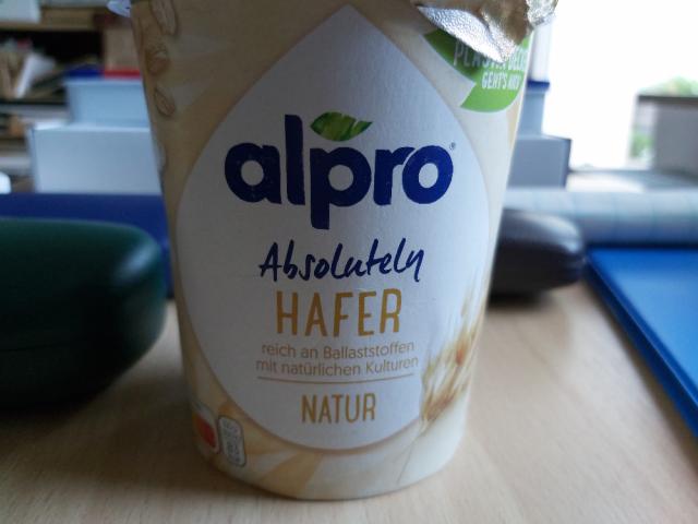 alpro absolutely hafer, Haferjoghurt by rboe | Uploaded by: rboe