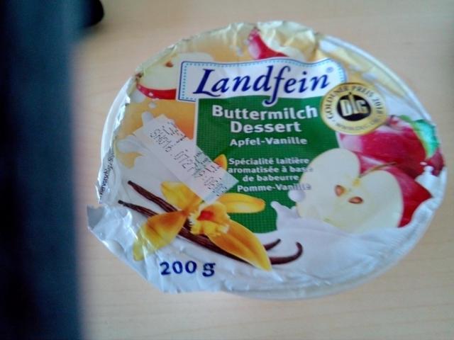 Landfein Buttermilch Dessert, Apfel Vanille | Hochgeladen von: Enibas7591