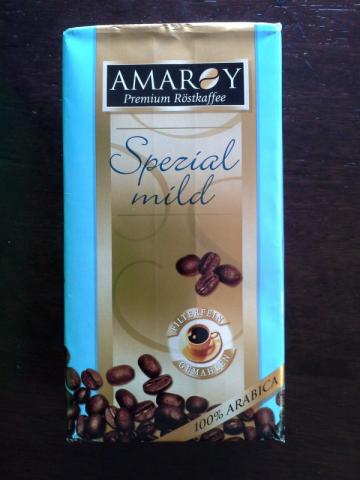 AMAROY Premium Röstkaffee, Spezial mild (Aldi) | Hochgeladen von: bracwol