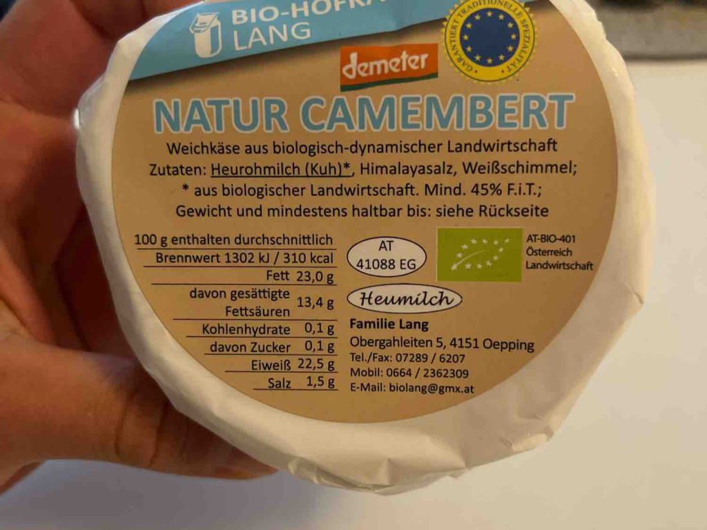 Natur Camembert, Heurohmilch von 220102 | Hochgeladen von: 220102