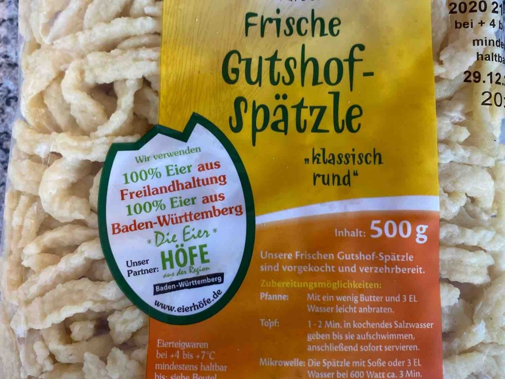 Frische Gutshof Spätzle von Fraenzi92 | Hochgeladen von: Fraenzi92