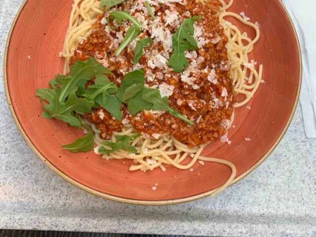 Spaghetti, Soja Bolognese, Blumenkohlraspel von MarkusM | Hochgeladen von: MarkusM