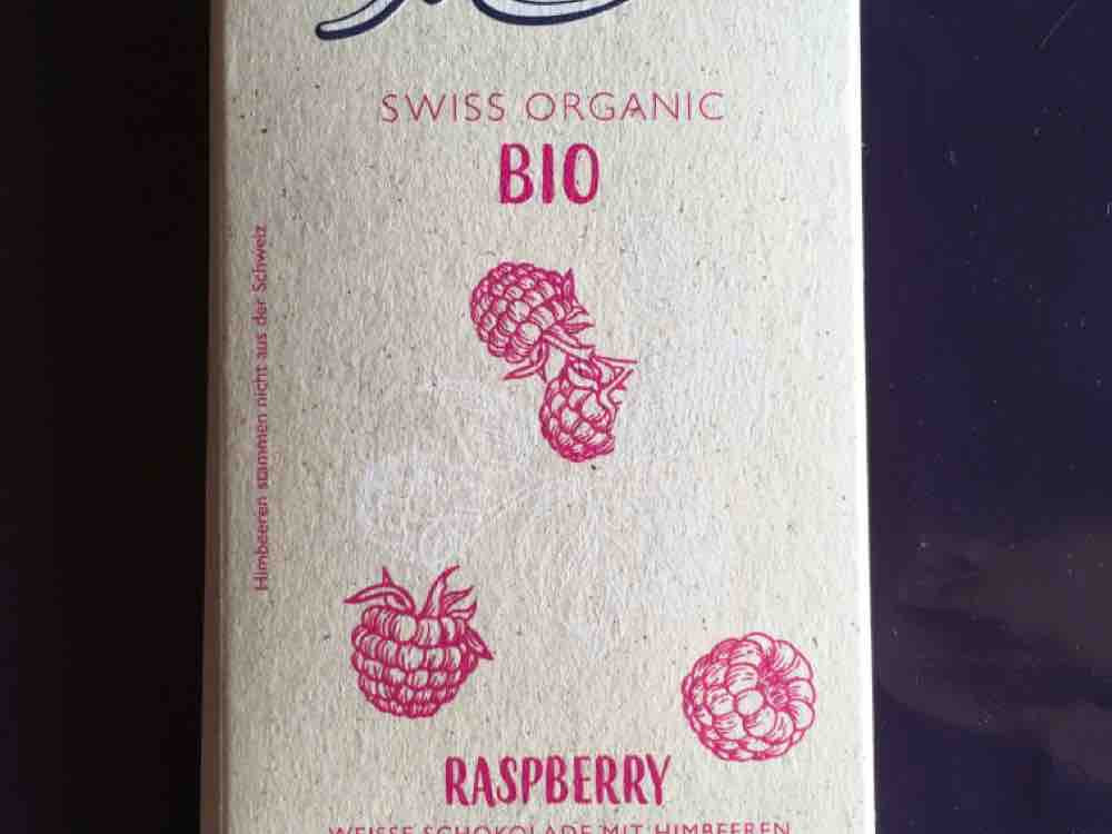 Raspberry weiße Schokolade mit Himbeeren, bio, Swiss organic von | Hochgeladen von: Kalypso