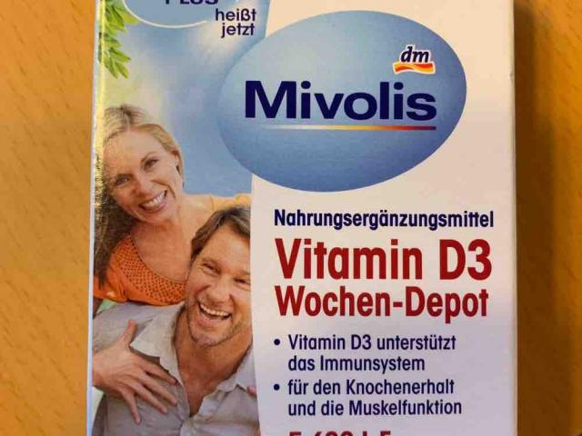 Vitamin D3, Wochen Depot von Kranzfurche | Hochgeladen von: Kranzfurche