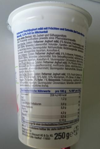  Fettarmer Fruchtjoghurt mild, Pfirsich-Maracuja | Hochgeladen von: feTch