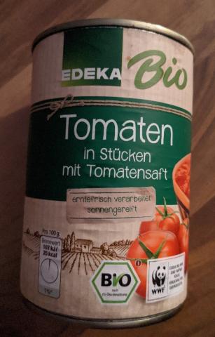Edeka Bio Tomaten in Stücken mit Tomatensaft von Tschulsn81 | Hochgeladen von: Tschulsn81