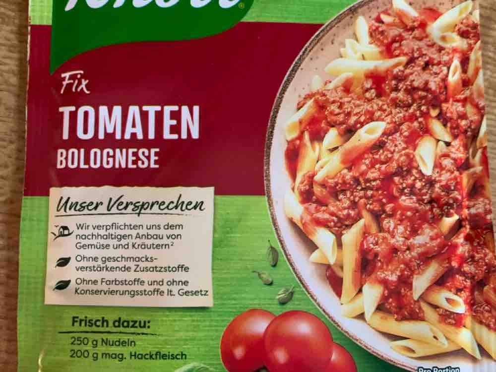Fix Tomaten Bolognese, Wasser von ClaudiaK | Hochgeladen von: ClaudiaK
