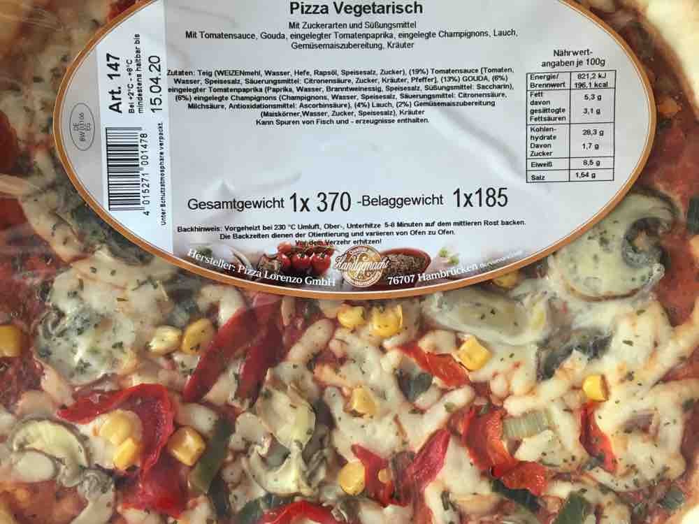 Pizza Lorenzo Vegetarisch, Gemüse von Technikaa | Hochgeladen von: Technikaa