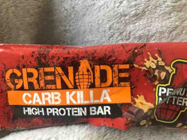 CARB KILLA  High Protein, Low Carb Bar, Peanut Nutter von cocaco | Hochgeladen von: cocacola