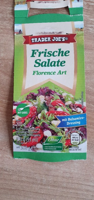 Frische Salate Florence Art, mit Balsamico Dressing von TobyOrNo | Hochgeladen von: TobyOrNotToby