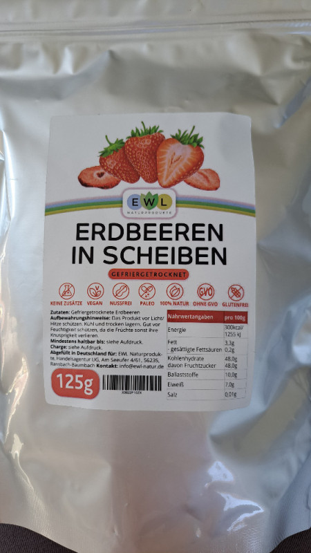 Erdbeeren gefriergetrocknet, In Scheibe von Nicoletta 1.0 | Hochgeladen von: Nicoletta 1.0