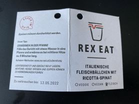 Rex Eat: Italienische Fleischbällchen mit Ricotta-Spinat | Hochgeladen von: chriger