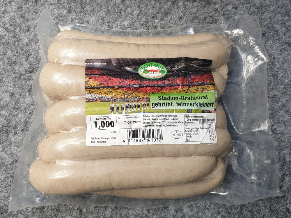 Stadion-Bratwurst, geblüht, feinzerkleinert von An Drea | Hochgeladen von: An Drea Stadion-Bratwurst, geblüht, feinzerkleinert von An Drea | Hochgeladen von: An Drea