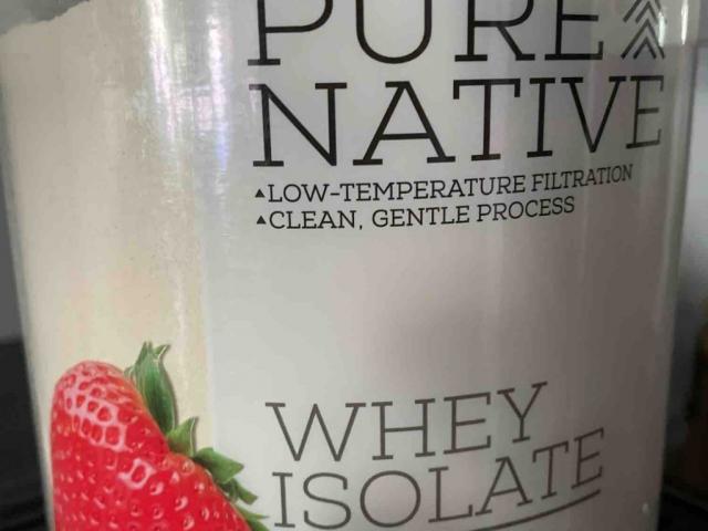 Pure native Whey Isolte von alexgerman | Hochgeladen von: alexgerman