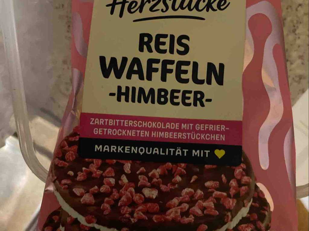 Herzstücke Reiswaffeln Himbeer, Zartbitter Schokolade von darkhe | Hochgeladen von: darkhexlein66