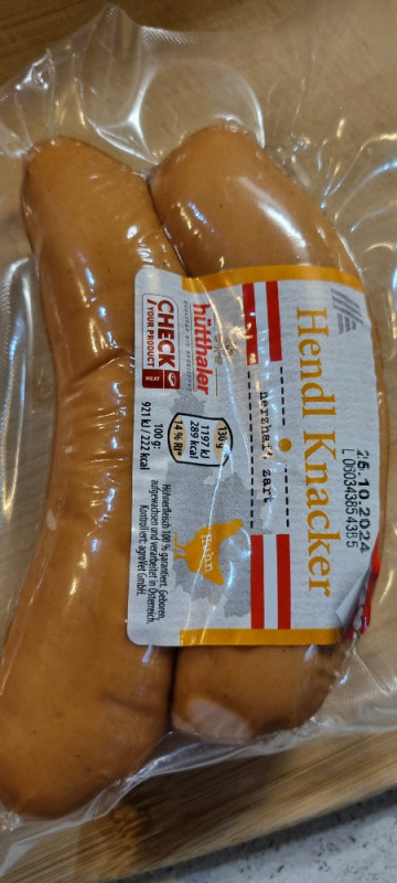 Hendlknacker, Hühnerfleisch 62% von Spisy | Hochgeladen von: Spisy