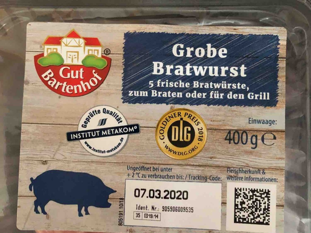Frische grobe Bratwurst von CKantelberg | Hochgeladen von: CKantelberg