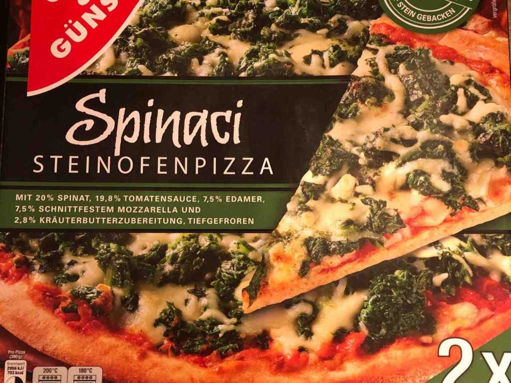 Spinaci Steinofenpizza von JNSchuermann | Hochgeladen von: JNSchuermann