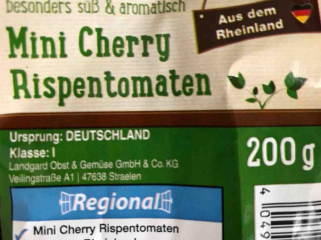 Mini  Cherry Rispentomaten, netto lange Packung  von lgiannola | Uploaded by: lgiannola