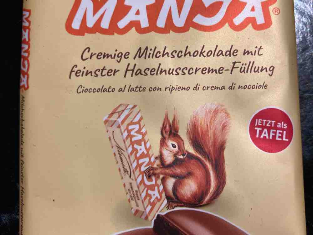 Manja, Cremige Milchschokolade mit Haselnusscreme-Füllu von petw | Hochgeladen von: petwe84