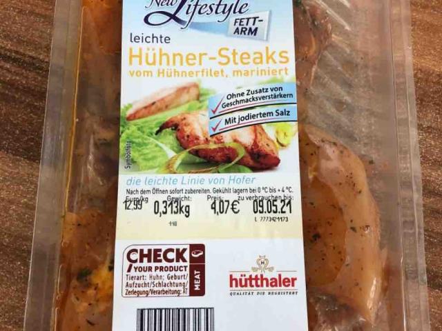 Leichte Hühner-Steaks, mariniert von anemeder | Hochgeladen von: anemeder