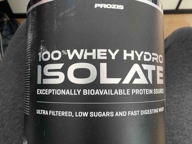 Whey Hydro Isolate, White Chocolate Flavour by janismuth | Uploaded by: janismuth