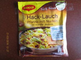 Maggi Fix&Frisch Hack-lauchpfanne mit Nudeln | Hochgeladen von: cucuyo111