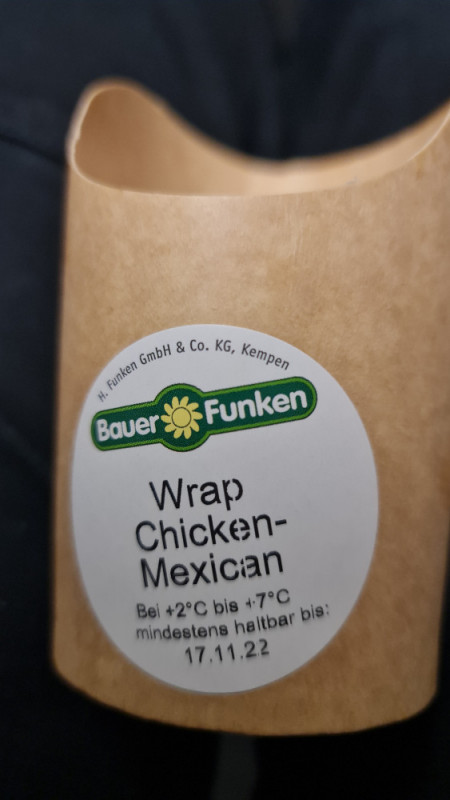 Wrap Chicken Mexicana, Wrap mit Hähnchen-Bohnen-Füllung von LocO | Hochgeladen von: LocOBo