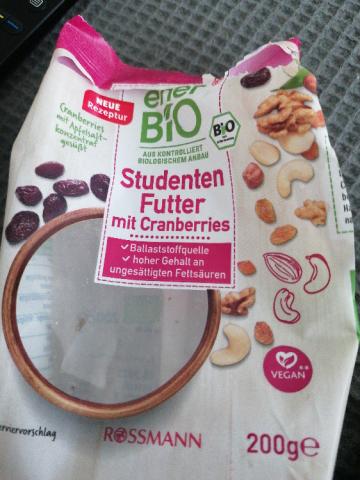 Studentenfutter Bio Corli, mit Cranberries von Corli | Hochgeladen von: Corli